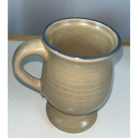 PFALTZGRAFF FOLK ART Footed Pedestal Mugs-Set of 2-Pre Owned - Picture 3 of 5